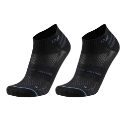 Outdoor Socken UYN Unisex All Round Low Cut 2Pack Black/Black
