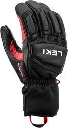 Gloves LEKI Griffin Pro 3D Black/Red - 2025/26