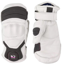 Gloves Hestra Impact Racing Jr. Mitt White/Cerise - 2025/26