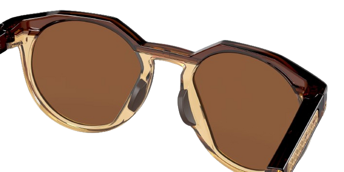 Sunglasses OAKLEY HSTN Kylian Mbappé Signature Series Prizm Tungsten Lenses / Dark Amber & Light Curry Frame