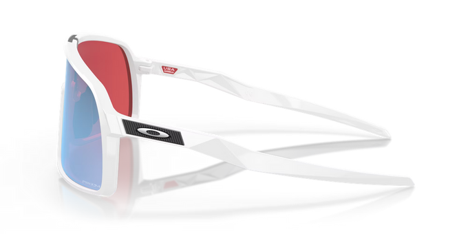 Sonnenbrille Oakley Sutro Polished White Frame/ Prizm Snow Sapphire Lenses - 2023