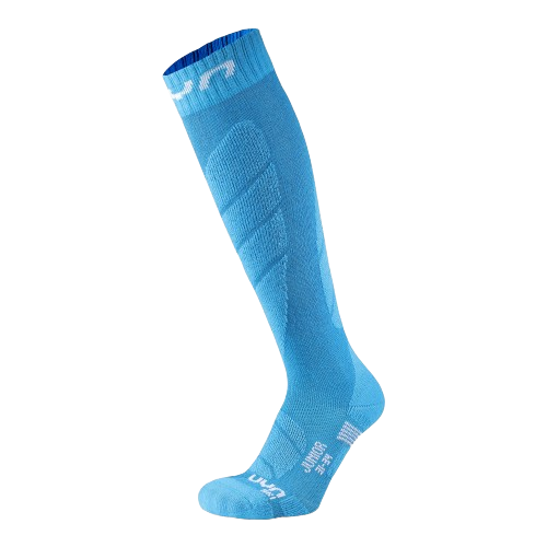 Ski socks UYN Junior Ski Socks Turquiose - 2025/26