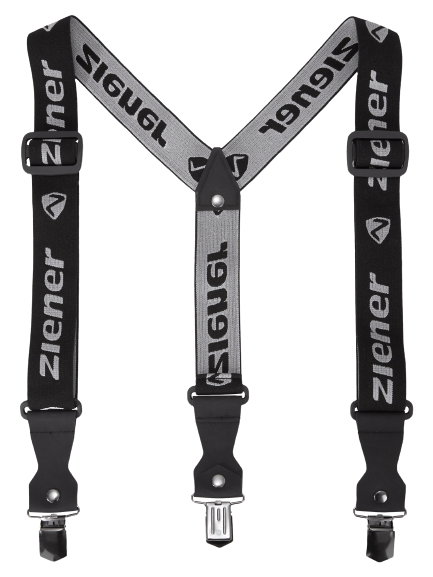 Braces Ziener Braces Clip-Z Black - 2025/26