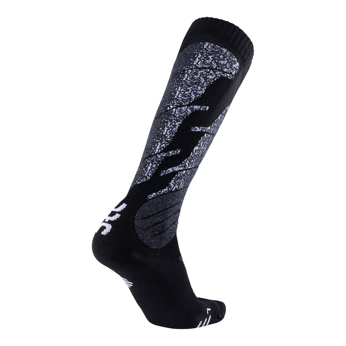 Skisocken UYN Ski All Mountain Man Black/White - 2025/26