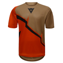 Fahrradtrikot Dainese HgAER Jersey Ss Red/Brown/Black