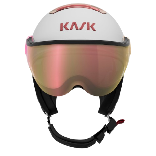 Helm KASK Chrome Visor White/Pink Gold - 2025/26