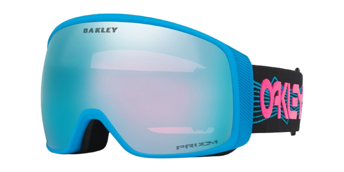 Brille Oakley Flight Tracker L Blue Dimension/Prizm Snow Sapphire Iridium - 2025/26