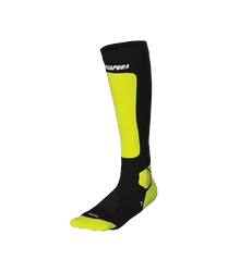 Ski socks Energiapura Heat Merino Socks Fluo Yellow/Black - 2025/26
