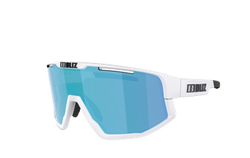 Sonnenbrille BLIZ Fusion Matt White/Brown Blue