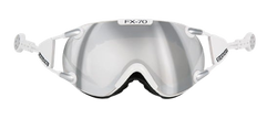 Goggles Casco FX70 Carbonic White Silver - 2025/26