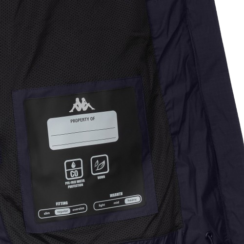 Down jacket Kappa 6CENTO 668C US Blue Baritone - 2025/26