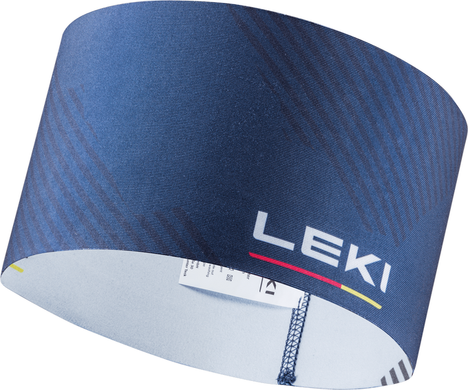 Stirnband LEKI XC Headband Blue/White/Grey