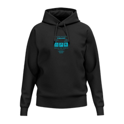 HEAD WCR Hoodie Unisex Black - 2025/26