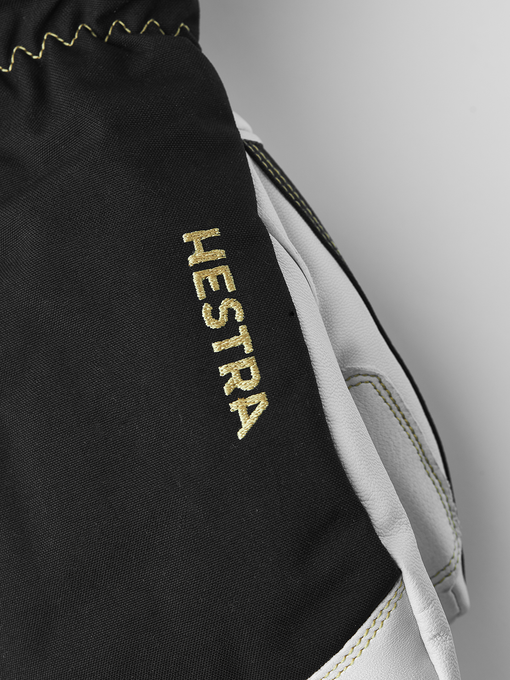 Handschuhe Hestra Army Leather Gore-Tex Mitt Black/Natural Grey - 2025/26