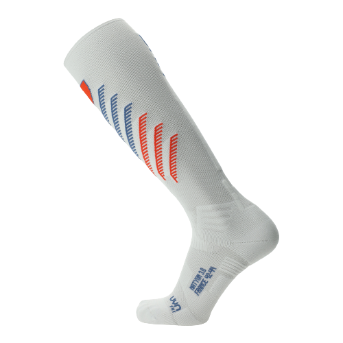 Skisocken UYN Natyon 3.0 France White - 2025/26