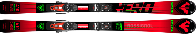 Skis Rossignol Hero Athlete SL Pro + Nx 10 GW B73 Hot Red - 2023/24
