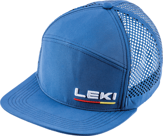 Kappe LEKI Logo Cap Mesh LEKI True Navy/Blue White