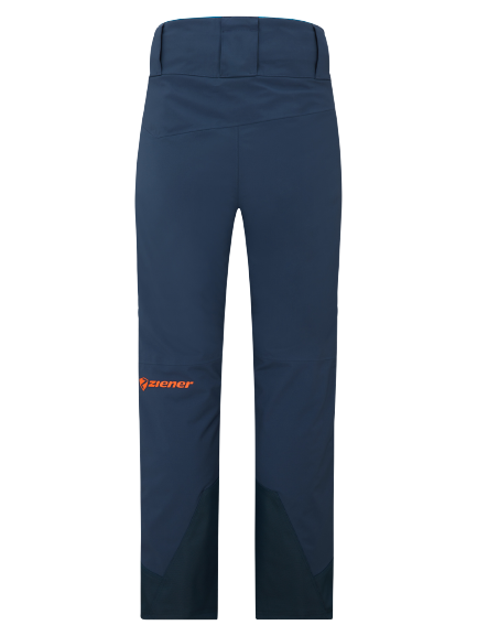 Skihose Ziener Tewes Full-Zip Teamwear Lady Blue Foggy Print Dark Navy - 2025/26