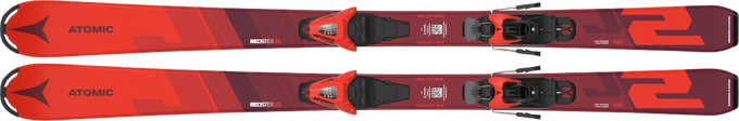 Skis Atomic Redster J2 130-150 + C 5 GW Red/Black - 2024/25