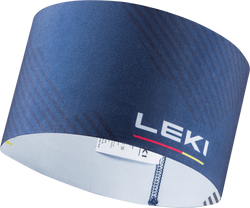 Stirnband LEKI XC Headband Blue/White/Grey