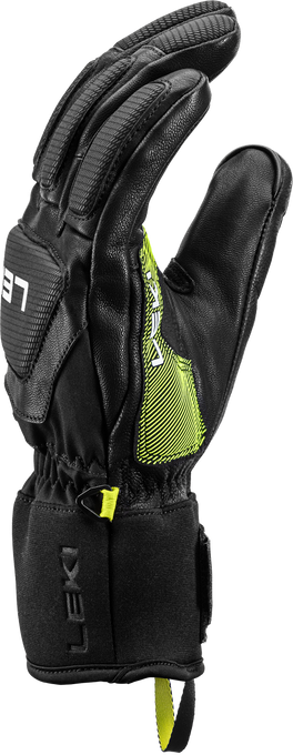 Gloves LEKI Griffin Pro 3D Black/Neon - 2025/26