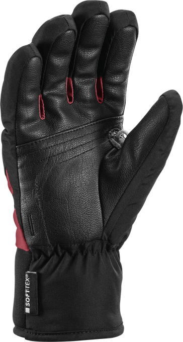 Handschuhe LEKI Griffin 3D Junior Black/Rose - 2025/26