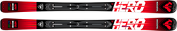 Skis Rossignol Hero JR 100-140 + Kid 4 GW B76 Black - 2023/24