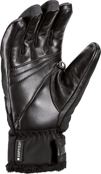 Gloves LEKI Snowfox 3D Women Black - 2025/26