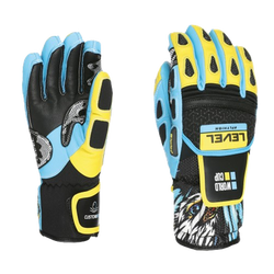 Handschuhe Level Worldcup JR CF Yellow/Blue - 2025/26