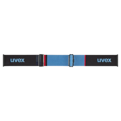 Brille Uvex lace ATTRACT FM Black Matt/Mirror Blue + spare lens - 2025/26