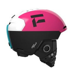 Skihelm Flaxta Deep Space Junior Bright Pink/Black - 2025/26