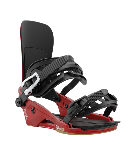 Snowboard Bindings Union Atlas Pro Metalic Red - 2024/25