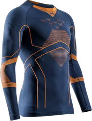 Thermal underwear X-bionic Energy Accumulator Light Shirt LS Marine/Orange - 2024/25