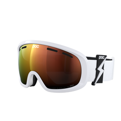Ski goggles POC Fovea Mid Blixten White/Partly Sunny Orange - 2025/26