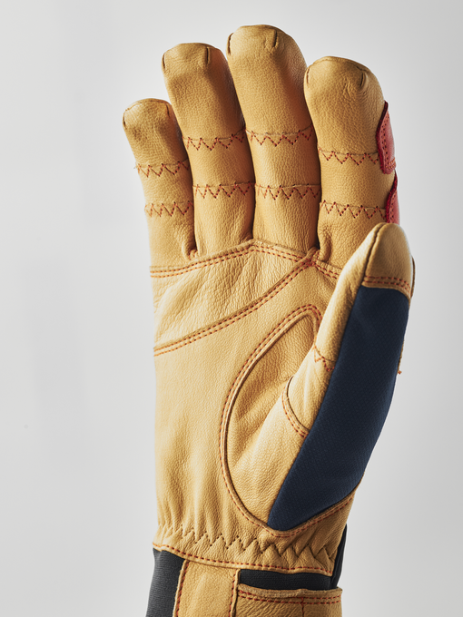 Gloves Hestra Ergo Grip Active Navy/Natural Brown - 2025/26