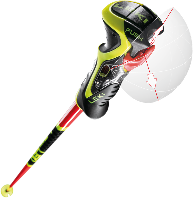 Skistöcke LEKI WCR SL 3D Red - 2025/26