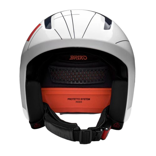 Helmet Briko Volcano 2.0 Graphik France Mips Shiny White - 2025/26