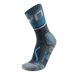 Outdoor Socken UYN Man Trekking One Merino Socks Anthracite/Blue
