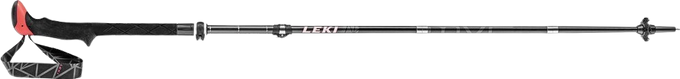Kije trekkingowe LEKI Micro Vario Carbon Red Black - 2021