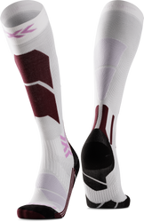 Skisocken X-Socks Ski Perform OTC WMN X WHITE/LAVENDER - 2025/26