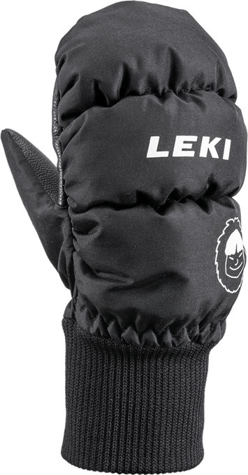 Handschuhe LEKI Little Eskimo Mitt Short Black - 2022/23