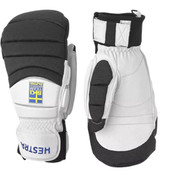 Handschuhe Hestra Gripen GS Mitt White/Yellow - 2025/26