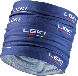 Sturmhaube LEKI Multiscarf Blue/White