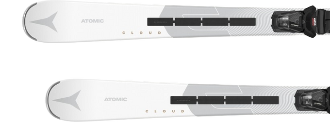 Skis Atomic Cloud C11 Revoshock Light + M 10 GW Black/Gold - 2024/25