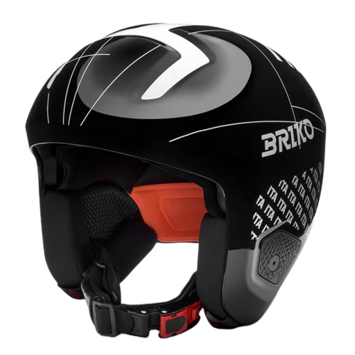 Helm Briko Volcano 2.0 Graphik Italia Mips Shiny Black/White - 2025/26