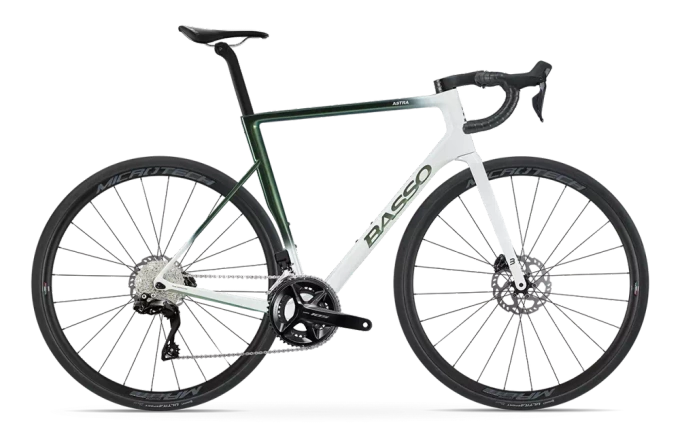 Road bike Basso Astra 105 Di2 Pop Green/Microtech Mr Lite - 2023