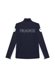 Men's fleece Colmar Full Zip Stretch Fleece White/Blue - 2025/26