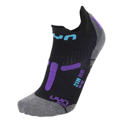 Outdoor Socks UYN Woman Run 2IN Socks Black/Violet