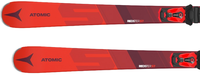 Skis Atomic Redster S7 + MI 12 GW Red/Black - 2024/25