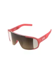 Sonnenbrille POC Aspire Performance Ammolite Coral Translucent - Brown/Silver Mirror - 2023/24
